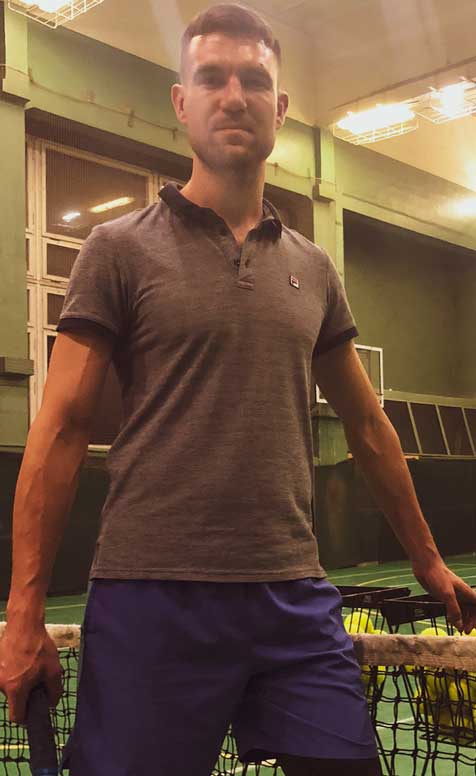 Тренер по теннису - Никита Кихтенко