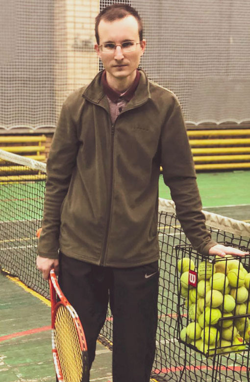 Старший тренер по теннису - Максим Маркелов